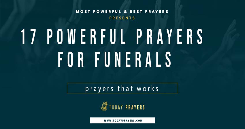 Prayers For Funerals