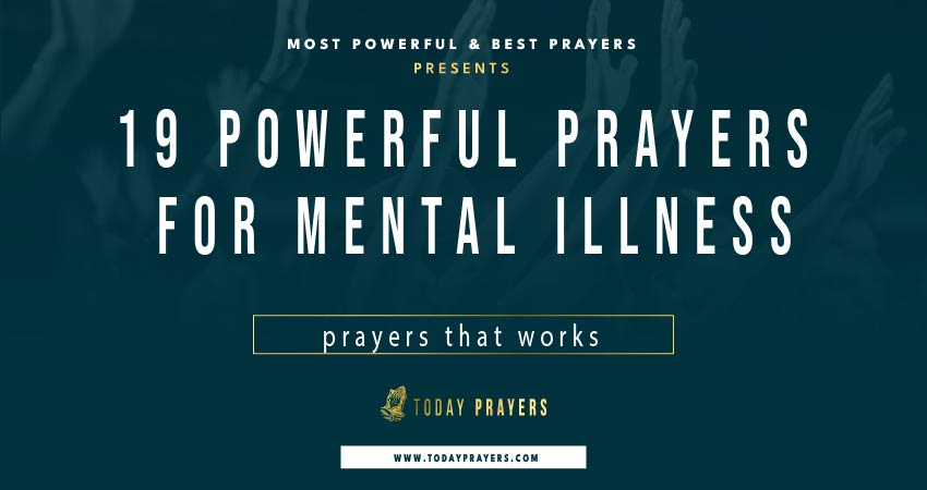 Prayers For Mental Illness