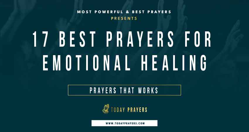 Prayers for Emotional Healing