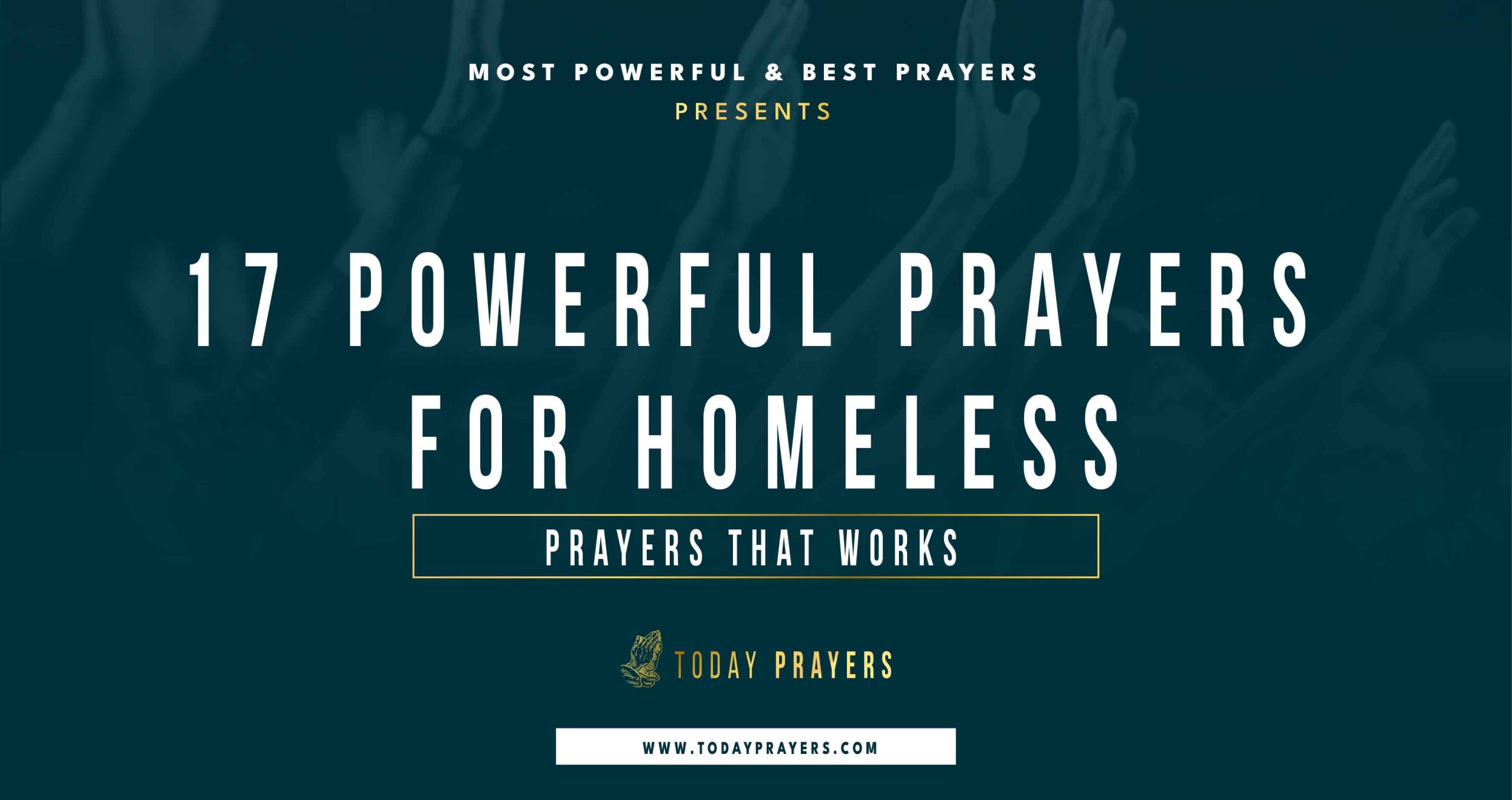 Prayers for Homeless