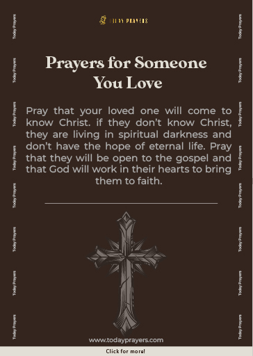 Prayers for Someone You Love