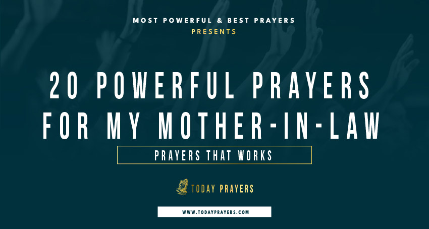 Powerful Prayers for My Mother-in-Law