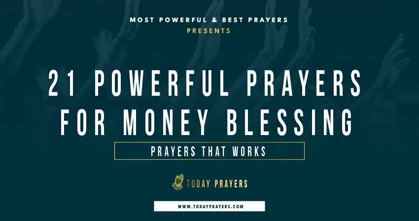 Prayers for Money Blessing