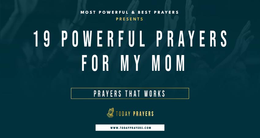 Prayers for My Mom