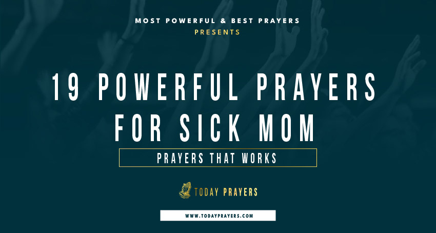 Prayers for Sick Mom