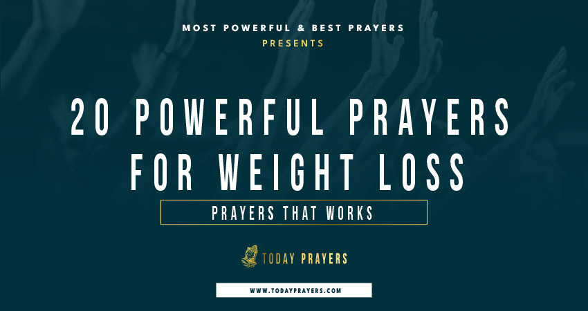 Prayers for Weight Loss