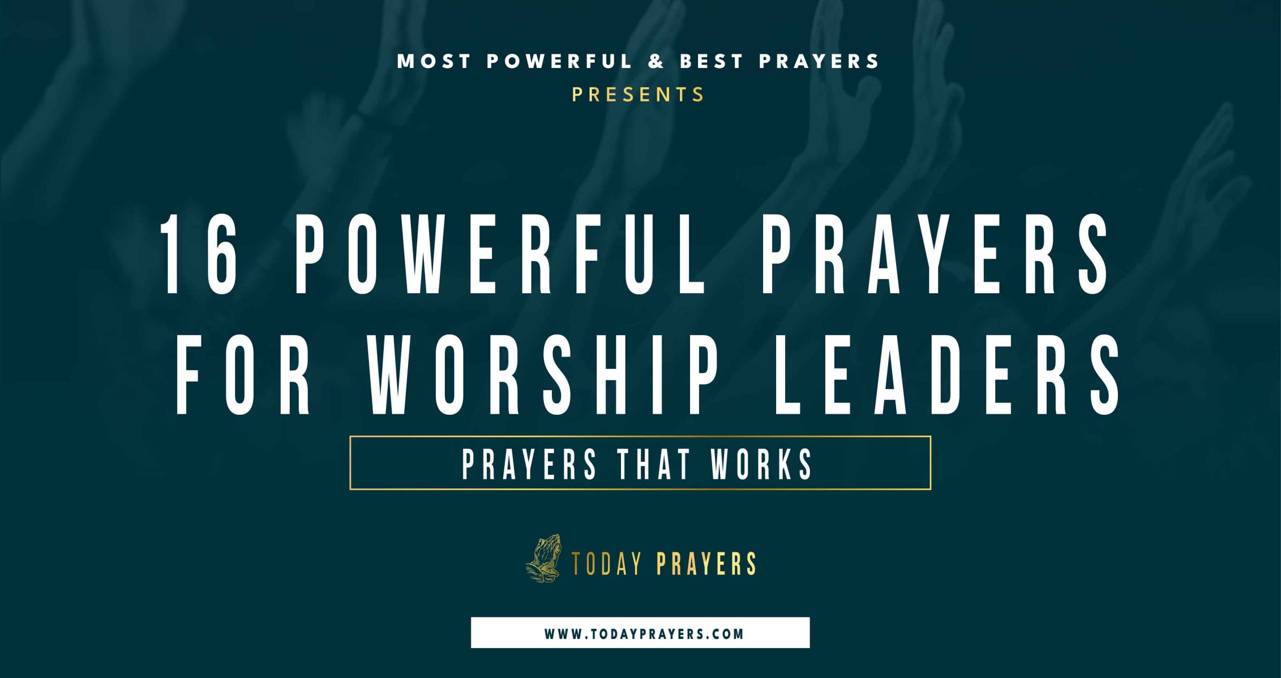 Prayers for Worship Leaders