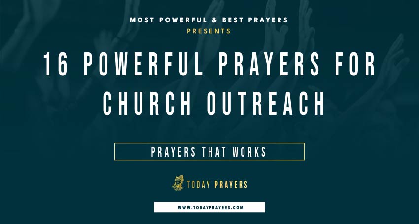 Prayers for Church Outreach