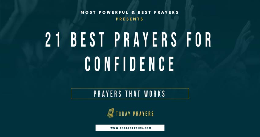 Prayers for Confidence