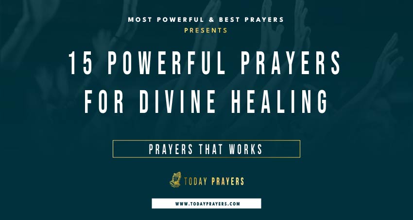 Prayers for Divine Healing