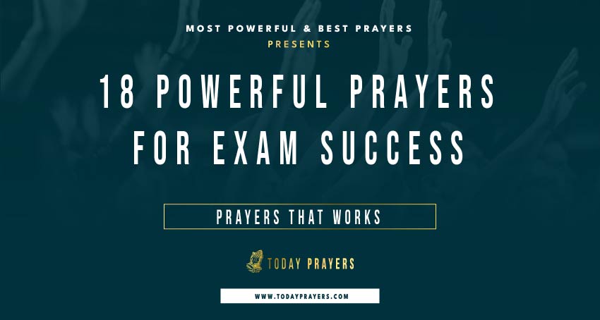 Prayers for Exam Success