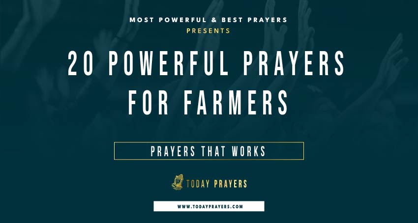 Prayers for Farmers