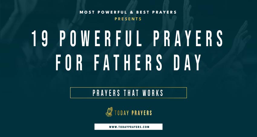 Prayers for Fathers Day