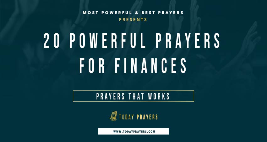 Prayers for Finances