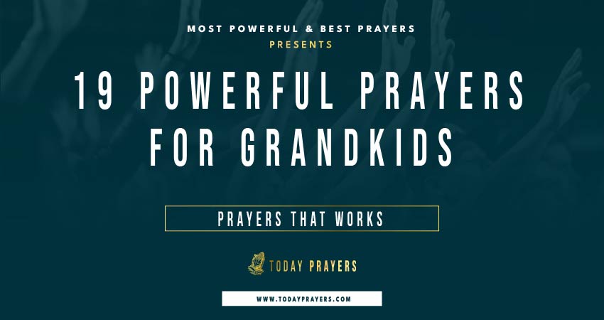 Prayers for Grandkids