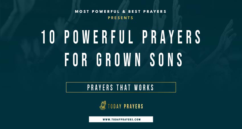 Prayers for Grown Sons