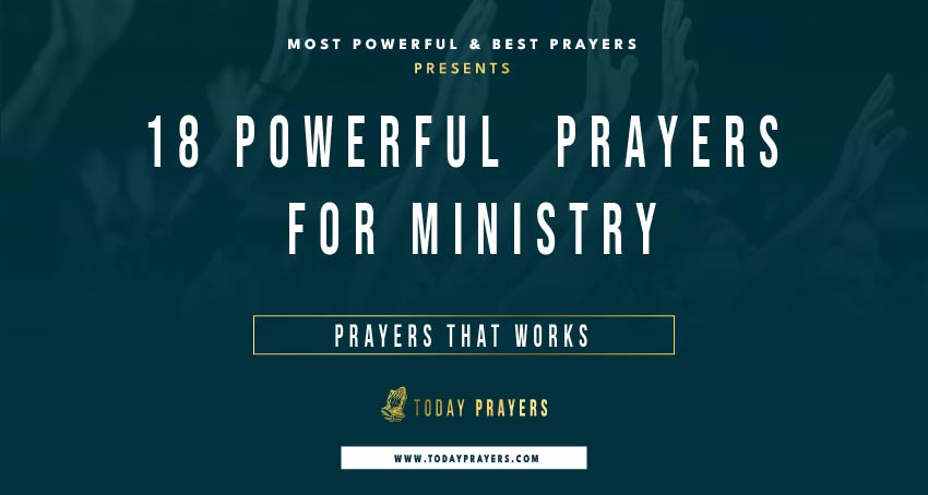 Prayers for Ministry