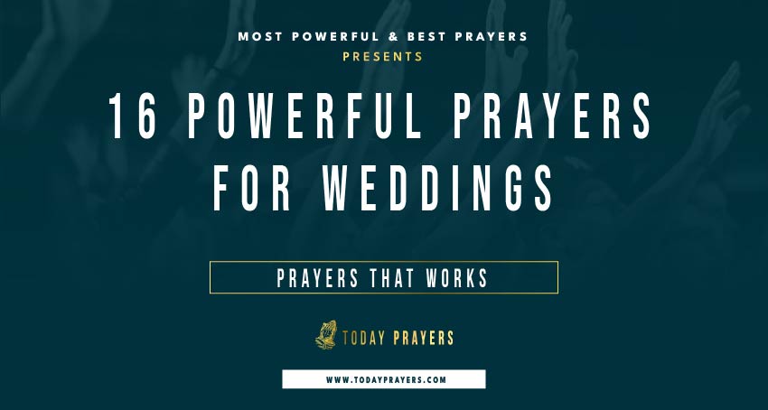 Prayers for Weddings