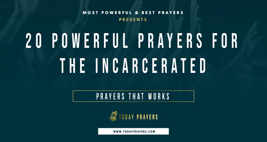 Prayers for the Incarcerated