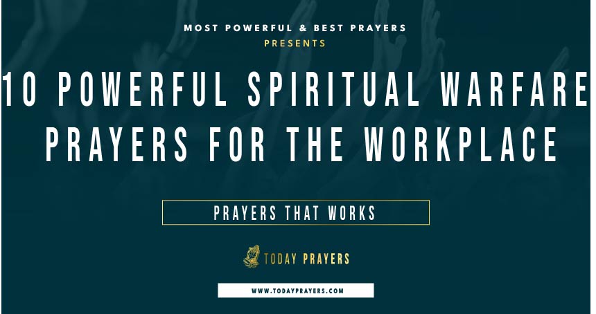 Spiritual Warfare Prayers for the Workplace