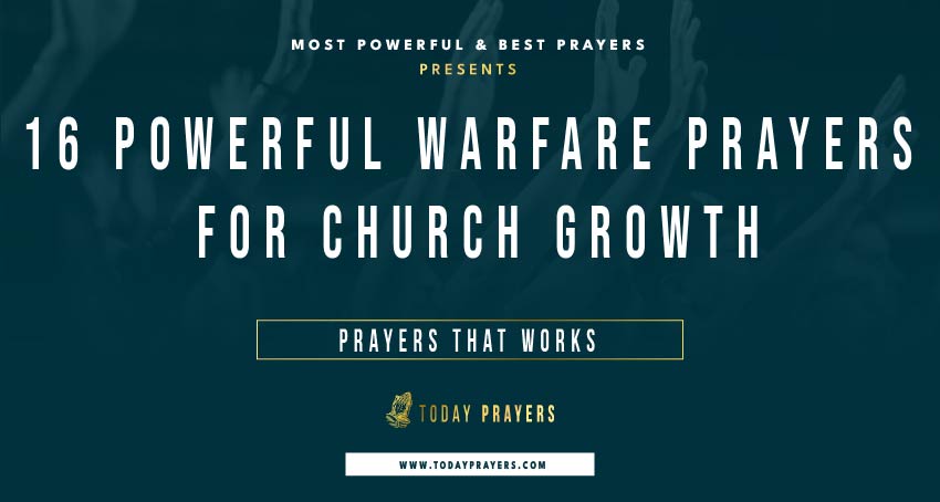 Warfare Prayers For Church Growth