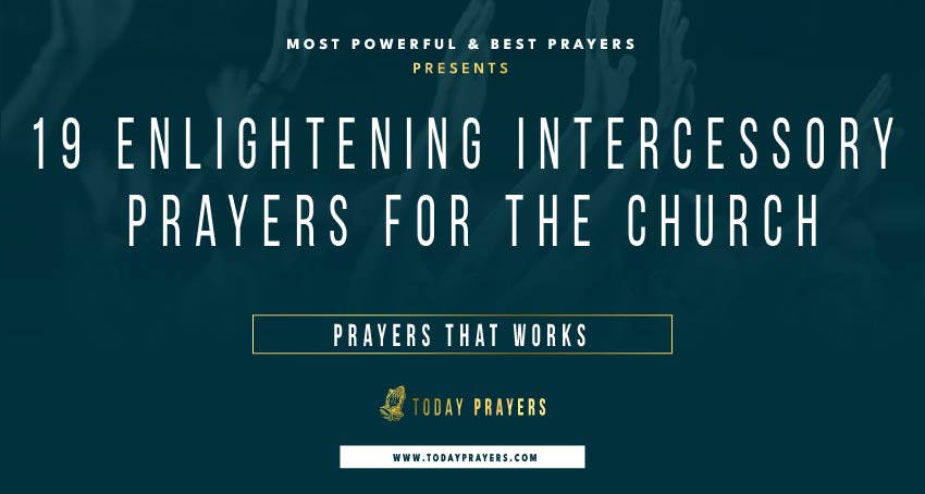 Intercessory Prayers for the Church