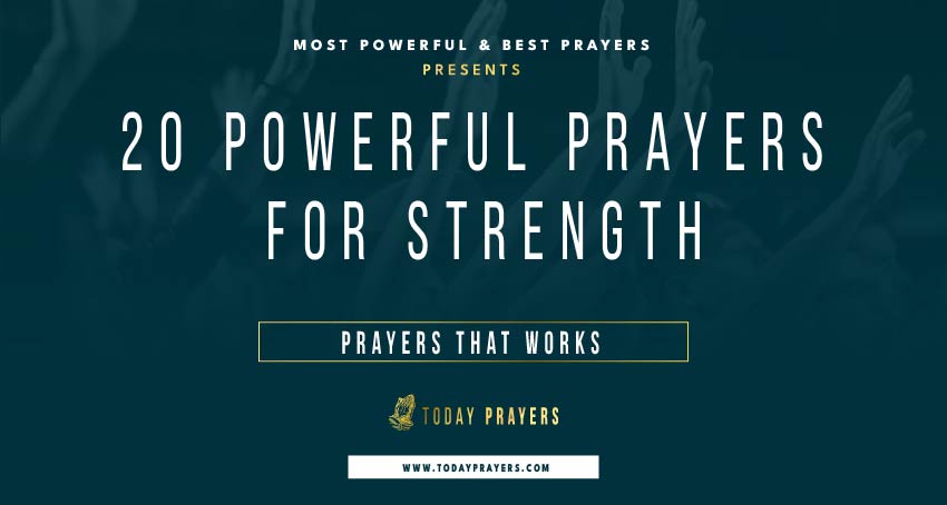 Prayers for Strength