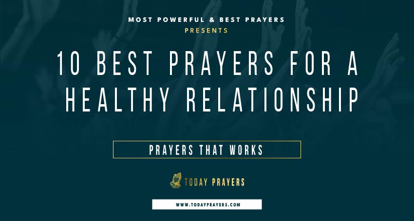 Prayers for a Healthy Relationship